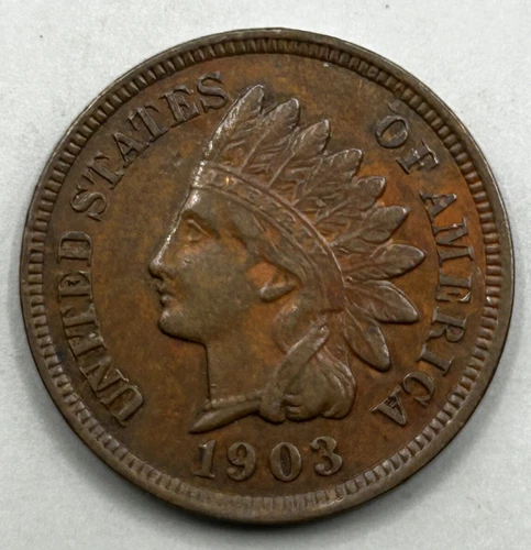 1903 1C BN Indian Cent AU - 24507
