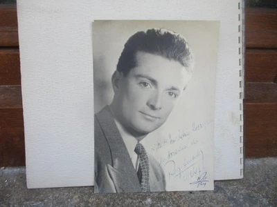 RAYMOND AMATE TENOR AUTOGRAPHE DEDICACE MANUSCRIT SUR CARTE PHOTO - Photo 1/2
