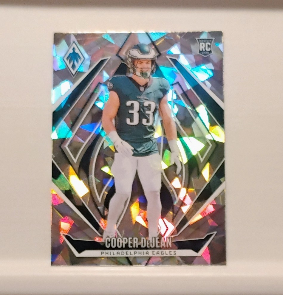 Cooper Dejean Rookie Silver Cracked Ice Prizm - 2024 Panini Phoenix #171
