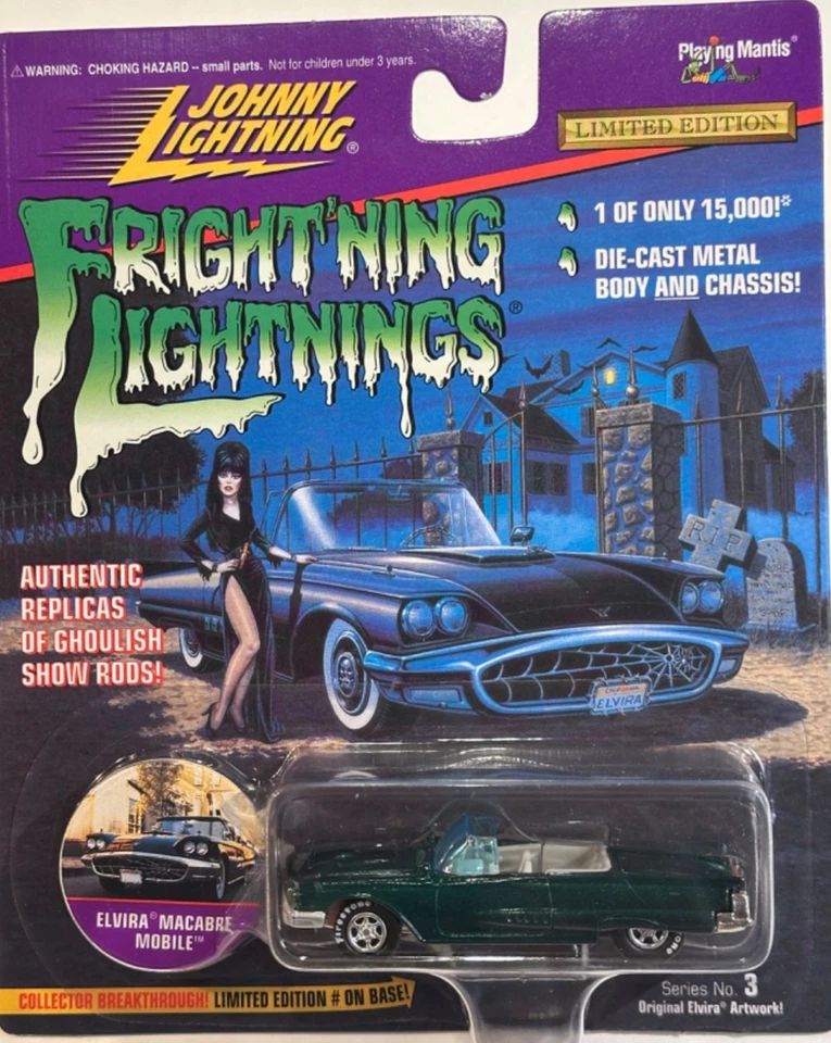 1997 JOHNNY LIGHTNING FRIGHTNING LIGHTNINGS, SERIES 3, SET OF 7 CARS - Image 4 of 4