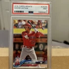 2018 Topps Update Series - Shohei Ohtani #US285 PSA 9 Angels Rookie Debut