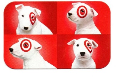 Target Bullseye Dog Spot Four Profile Pics Gift Card No $ Value ...