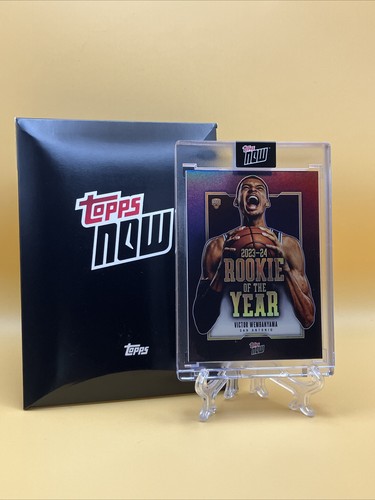 Victor Wembanyama [Rookie Of The Year] #VW-6 2023 Topps Now card