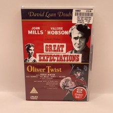 David Lean Double Bill DVD - Great Expectations/Oliver Twist - New & Sealed B/W
