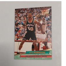 1992-93 Fleer Ultra David Robinson #167 San Antonio Spurs Basketball Base Set