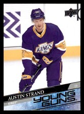 2020-21 Upper Deck #722 Austin Strand Young Guns RC