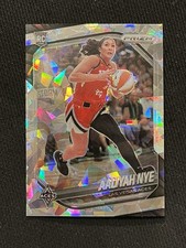 AALIYAH NYE 2025 Panini Prizm WNBA SILVER CRACKED ICE Las Vegas Aces RC #15