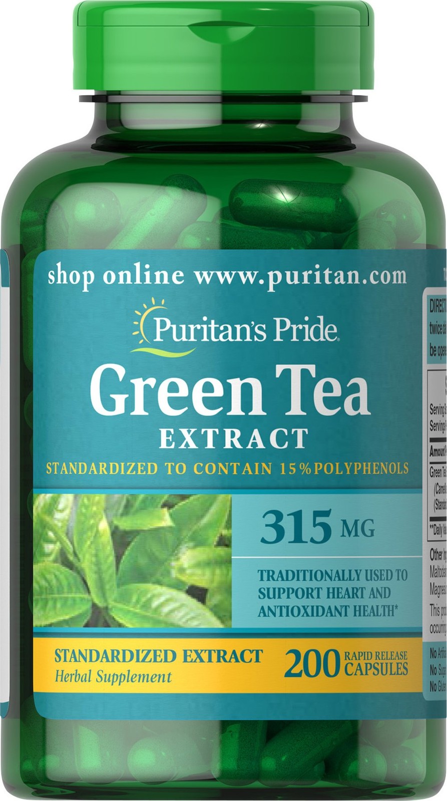 Standardized Extract 315 Mg - 200 Capsules