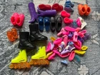 Vintage Barbie Lot Of Shoes Ken Mattel
