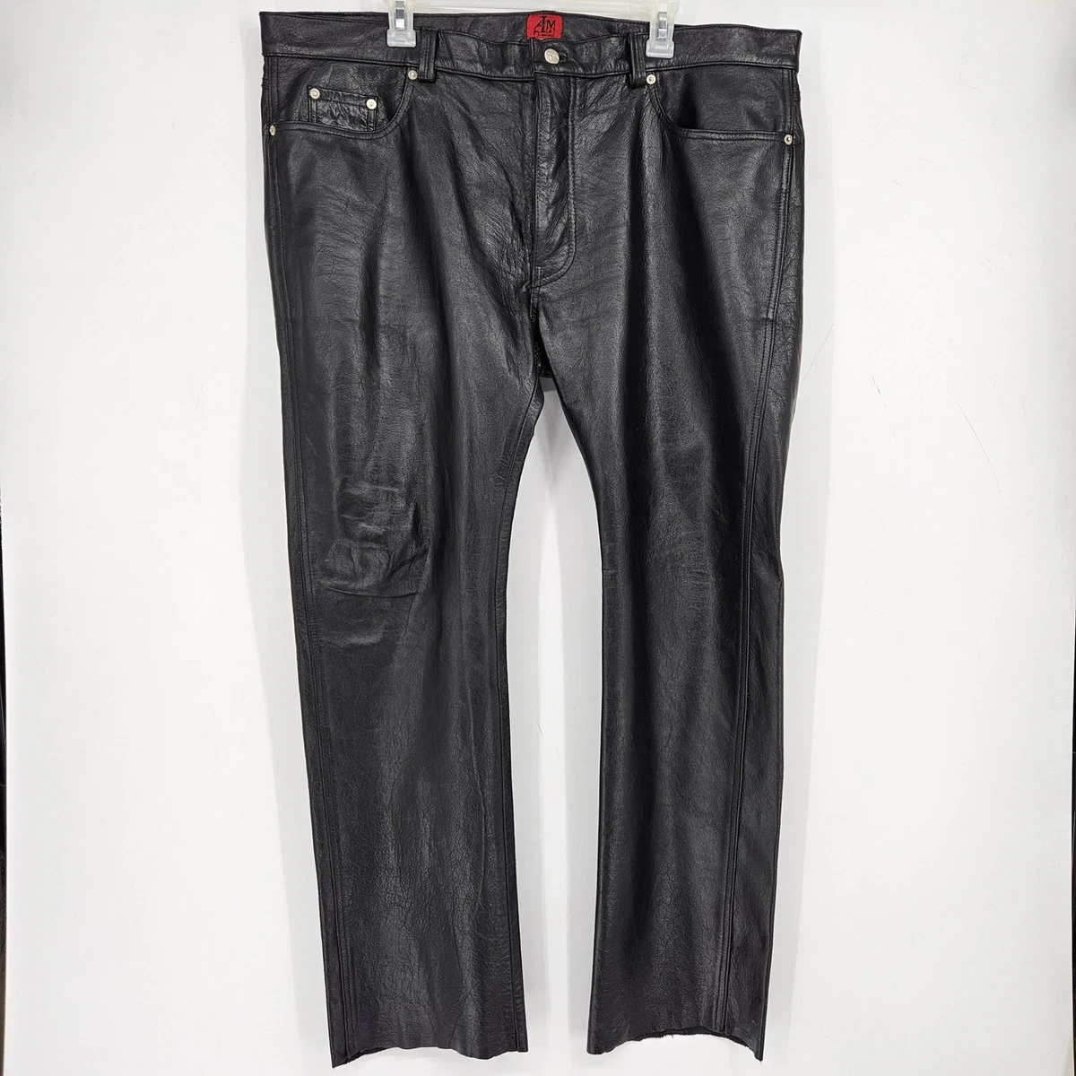 Leather Vintage Pants for Men for sale | eBay