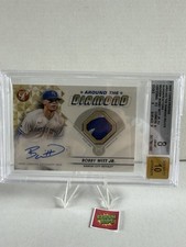 Bobby Witt Jr. 2023 Topps Pristine Around the Diamond 1/1 SUPERFRACTOR Beckett 8