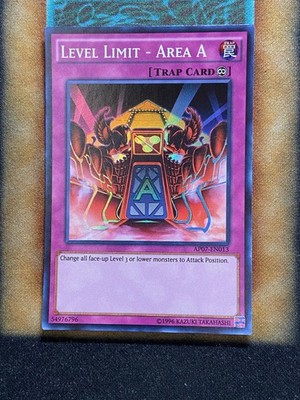 Yugioh Level Limit - Area A AP07-EN013 Super Rare LP