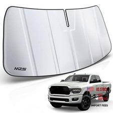 Windshield Sun Shade Compatible RAM 2500/3500 2019-2026 with 10 in Wide Sensor