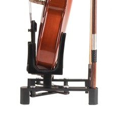 Violin Stand Musical Instrument Stand with Bow Holder for Violin,Portable and...