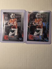 2025 Bowman Carson Beck 2 Card Lot  31 Silver and 138 Green