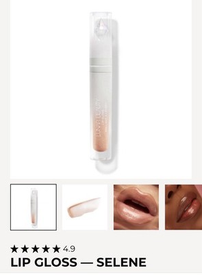 NIB Lunar Beauty Lip Gloss: Free   Shipping!