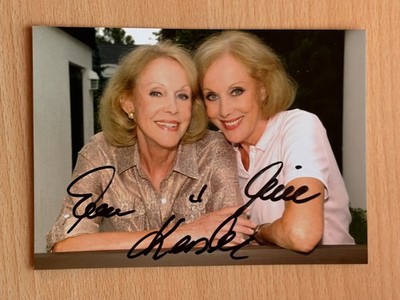 Alice & Ellen Kessler / Twins - Autograph Card Original Signed - #52770