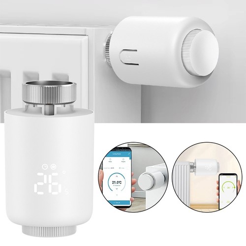 For ZigBee Smart Thermostat Valve with Remote Control and Timer for Radiators - Picture 11 of 12