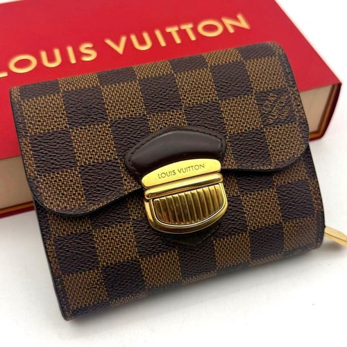 Louis Vuitton Damier Ebene Portefeuille Joy Tri-Fold Wallet