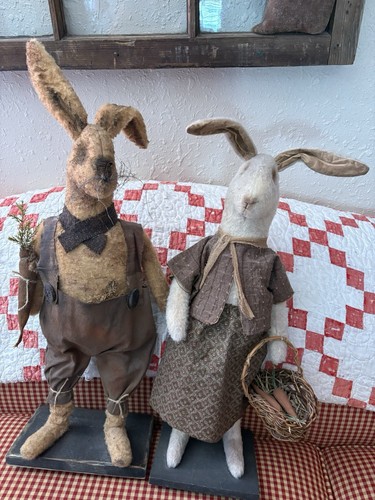 Arnett Type Rabbit Couple, CUTE! | eBay