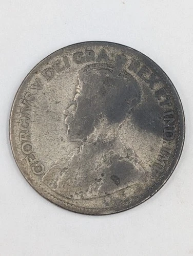 CANADA 1930 Quarter 25 Twenty-Five Cents .800 Silver Good