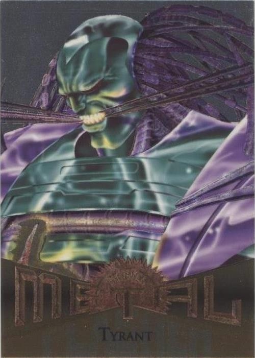 1995 Marvel Metal Silver Flashers Metal Gold Blasters FREE SHIPPING 5+ Cards NM
