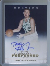 2011-12 Panini Preferred 16/74 Tom Heinsohn #92 Auto HOF 0c3