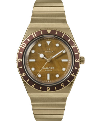 Timex Q Diver Inspiration Gold Damen Armbanduhr TW2V92500