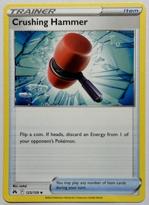 Crushing Hammer | 125/159 | Crown Zenith | Pokemon TCG