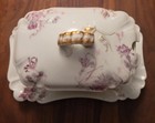 Haviland, Pink, Purple & Grey Floral Limoges Gravy Boat From 1870s-90s In 🇫🇷  — photo 2