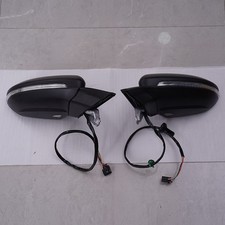 PAIR DOOR WING MIRROR ELECTRIC HEATED POWER FOLDING FOR VW GOLF MK7 2013-2019