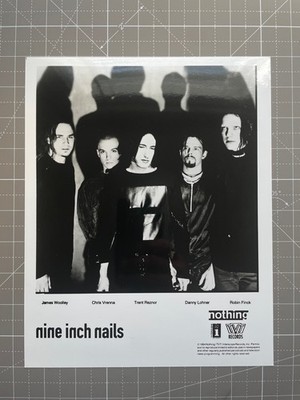 Nine Inch Nails 1994 The Downward Spiral Promo Press Photo Vintage Trent Reznor