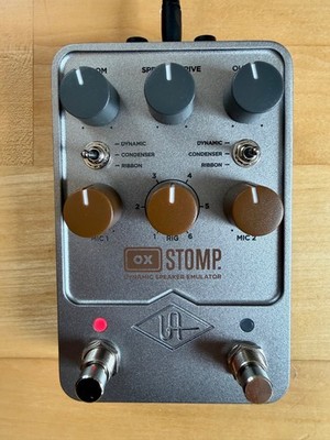 UNIVERSAL AUDIO UAFX OX Stomp Dynamic Speaker| DER Guitar Cab Simulator