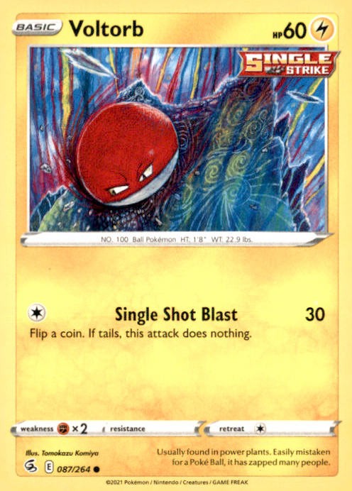 SWSH08: Fusion Strike #087/264 Voltorb