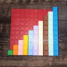 Math-U-See Integer Block Kit Blocks Homeschool Math Manipulatives Incomplete