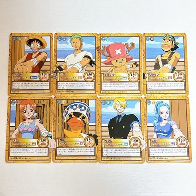 One Piece Hyper Battle C-JF02.1 ~JF02.8 Jump Festa Promo Complete Set 8 Vintage