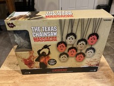 The Texas Chainsaw Massacre LEATHERFACE Musical String Lights Set of 8 Gemmy NIB
