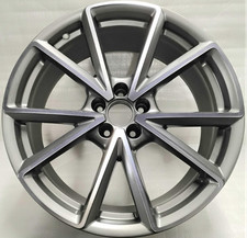 2015-2017 Audi Q5 58970 Refurbished Wheel 20 X 8-12 10 Spoke Rim Grey Machined 2015-2017 Audi Q5 58970 Refurbished Wheel 20 X 8-12 10 Spoke Rim Grey Machined