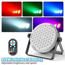 60 LED 180W Par Can Light Master Slave Mode For Car Show Event Party DJ