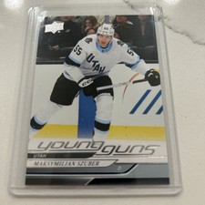 2024-25 Upper Deck Series 2 Young Guns Maksymilian Szuber Rookie Card RC