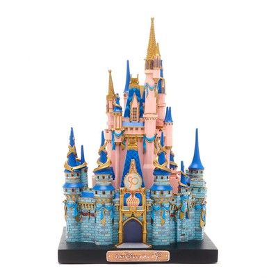 Walt Disney World Disney Parks 50th Anniversary Cinderella Castle Figure - New