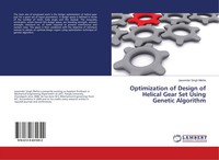 Jaswinder Singh Mehta | Optimization Of Design Of Helical Gear Set Using...