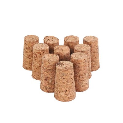 200 Stück konische Korken Stopfen Zum Selbermachen Handwerk Kunst Modellbau 22x17x35 mm G3I87771