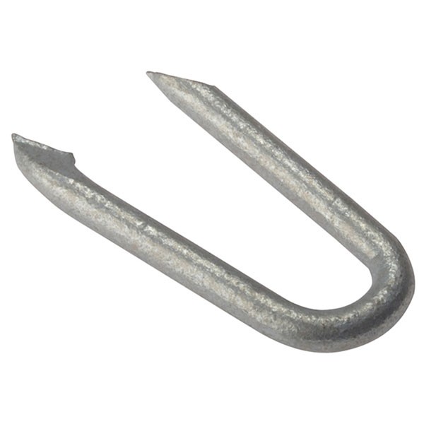 ForgeFix Netting Staple Galvanised 15mm Bag Weight 250g