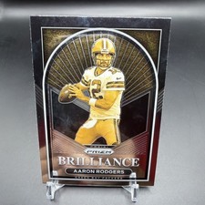 2022 Panini Prizm - Brilliance Aaron Rodgers #B-6 Silver Prizm