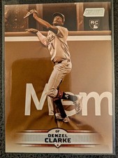 2025 Topps Stadium Club Baseball Denzel Clarke RC Sepia #31