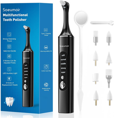 Tooth Polisher,Rechargeable Tooth Whitening Kit for Teeth Cleaning and Whitening
