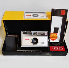 Vintage Kodak Instamatic 100 Camera Outfit w/ Original Box Needs Shutter Repair