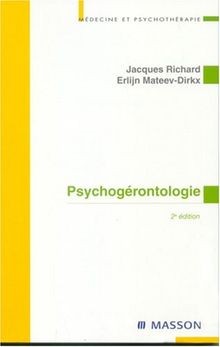 Psychogérontologie von Richard, Jacques | Buch | Zustand sehr gut