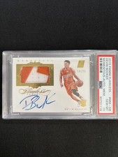 2015-16 Panini Flawless Rookie Patch Auto 14/25  Devin Booker PSA 10 Pop 1! HOF